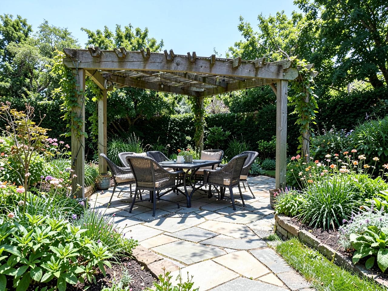 Hardscaping work by Virginia Lawn Pros